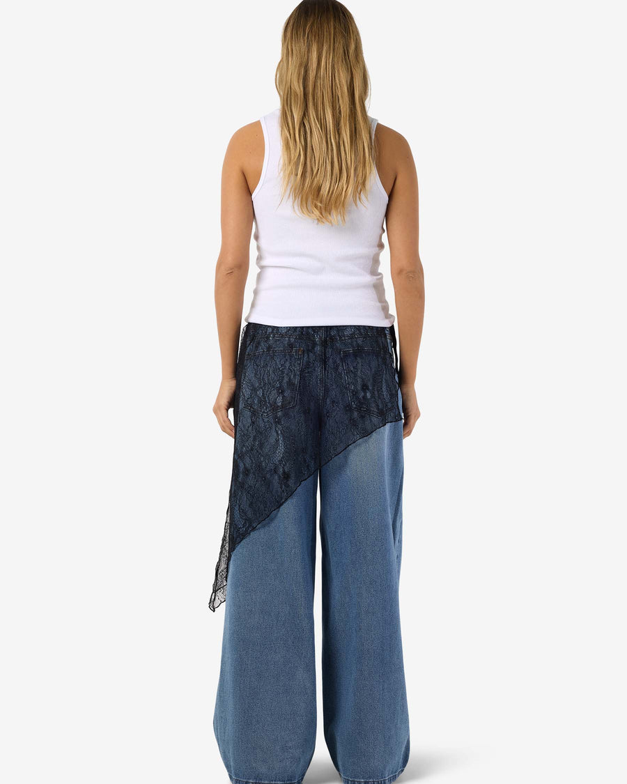 NMIDA LACE WRAP SKIRT