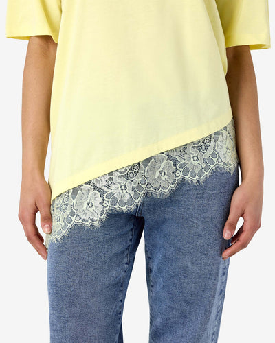 NMEASY LACE DETAIL T-SHIRTThumbnail 