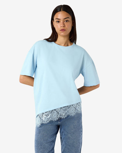NMEASY LACE DETAIL T-SHIRTThumbnail 