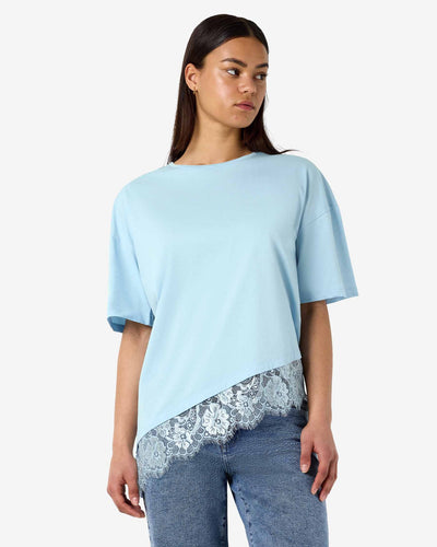 NMEASY LACE DETAIL T-SHIRTThumbnail 