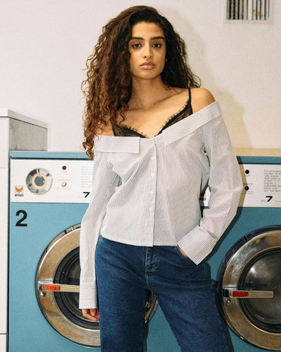 NMKIRA L/S OFF SHOULDER LACEThumbnail 