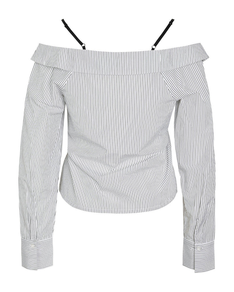 NMKIRA L/S OFF SHOULDER LACE