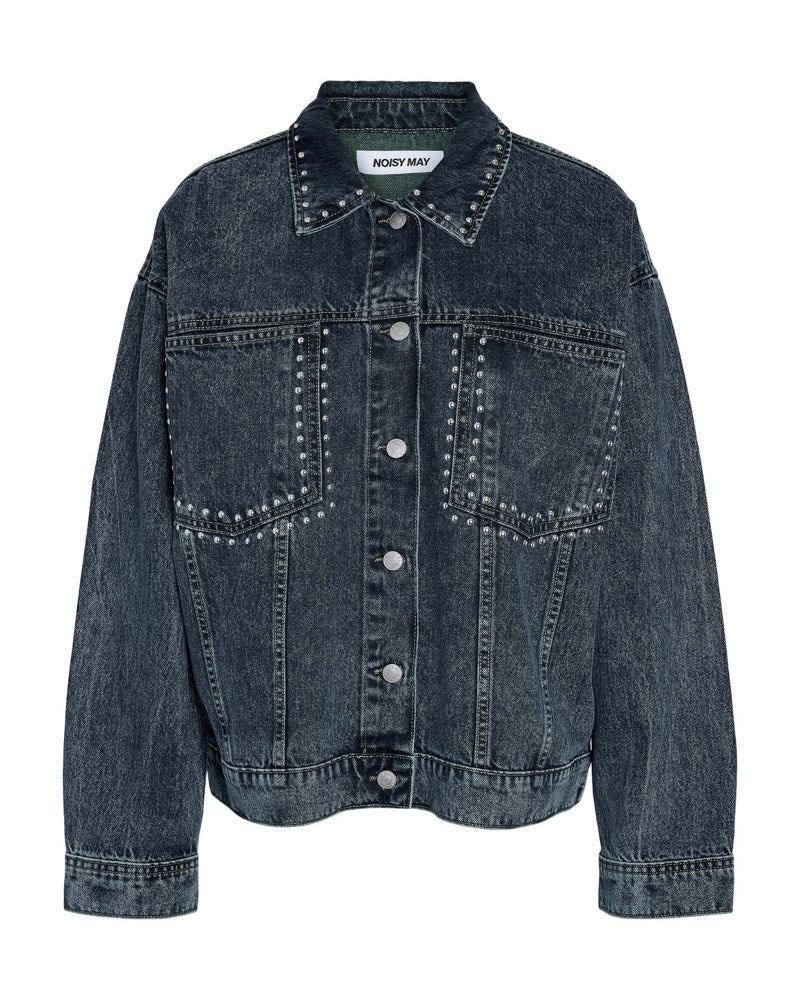 NMOREON KETTIE L/S STUD JACKET