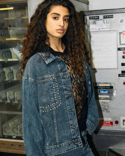 NMOREON KETTIE L/S STUD JACKETThumbnail 
