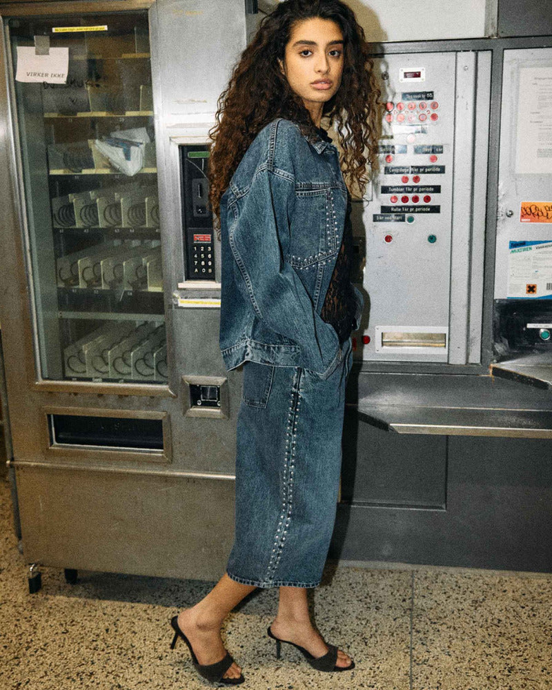 NMOREON WINDIE MW STUD JORTS
