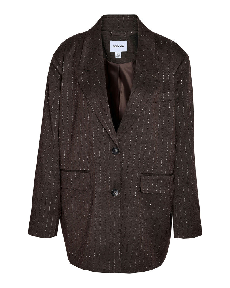 NMCELIA RHINESTONE OVERSIZE BLAZER