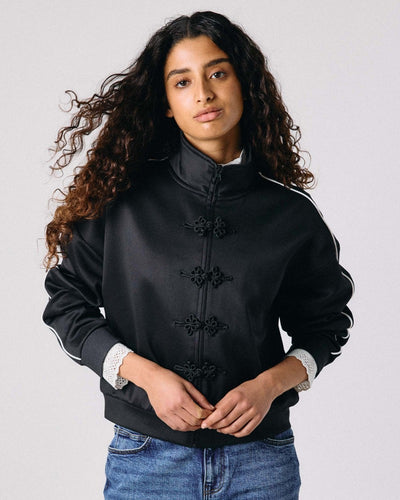 NMJENNA L/S HIGH NECK ZIP UPThumbnail 