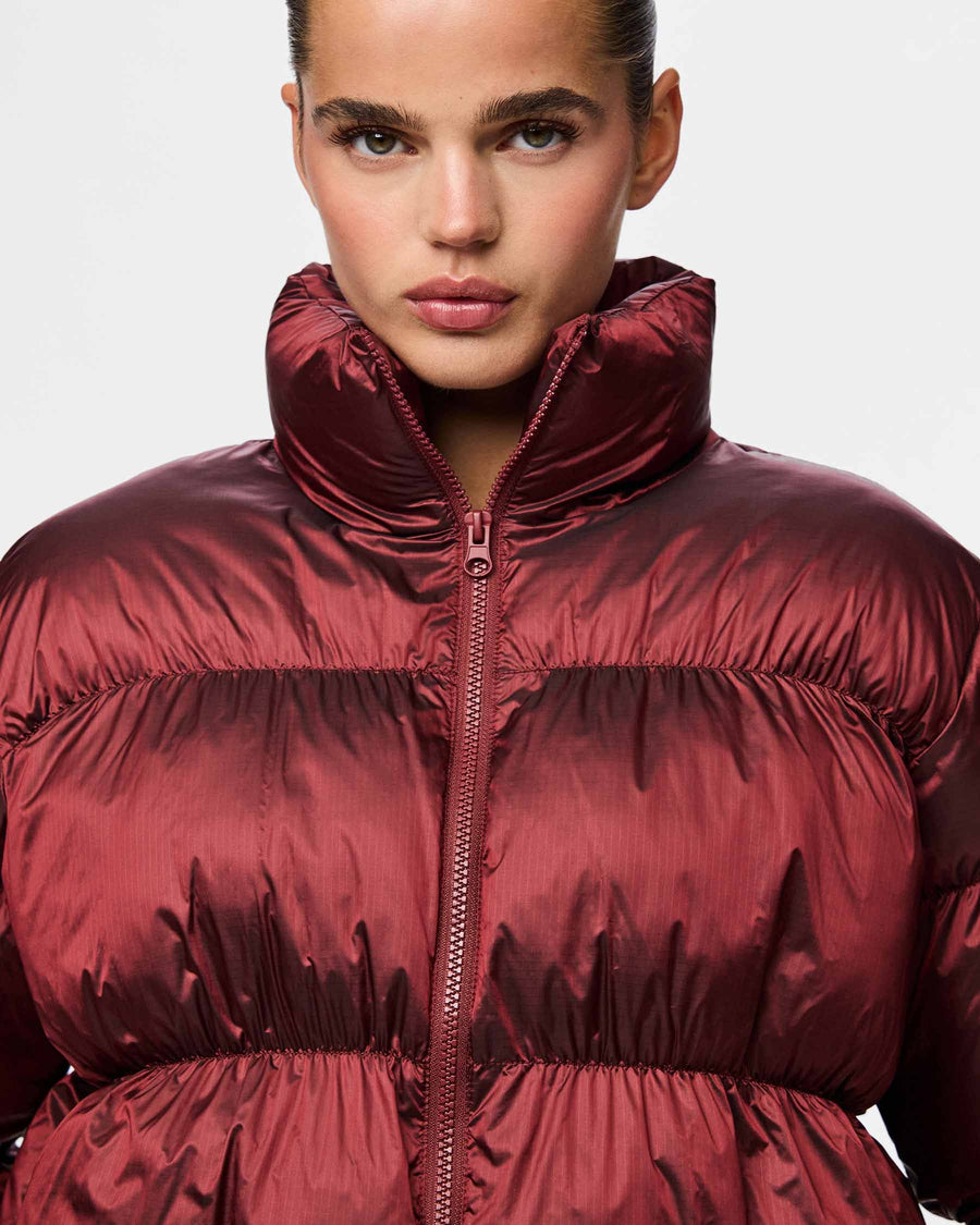 PCMILLA SHINY PUFFER JACKET