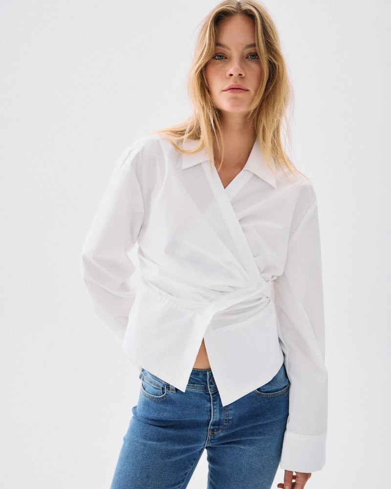 NMCIRI L/S ASSYMETRIC SHIRT