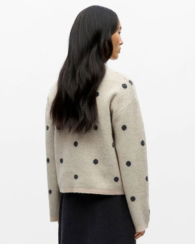 OBJDOTSY L/S LO KNIT PULLOVERThumbnail 