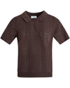 Alba ss knit polo