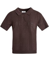 Alba ss knit polo