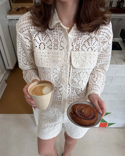 VIMERINDA CROCHET L/S CARDIGANThumbnail 