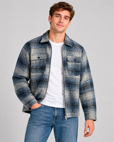 Razor Zip Check OvershirtThumbnail 