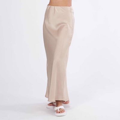 Valery satin skirtThumbnail 