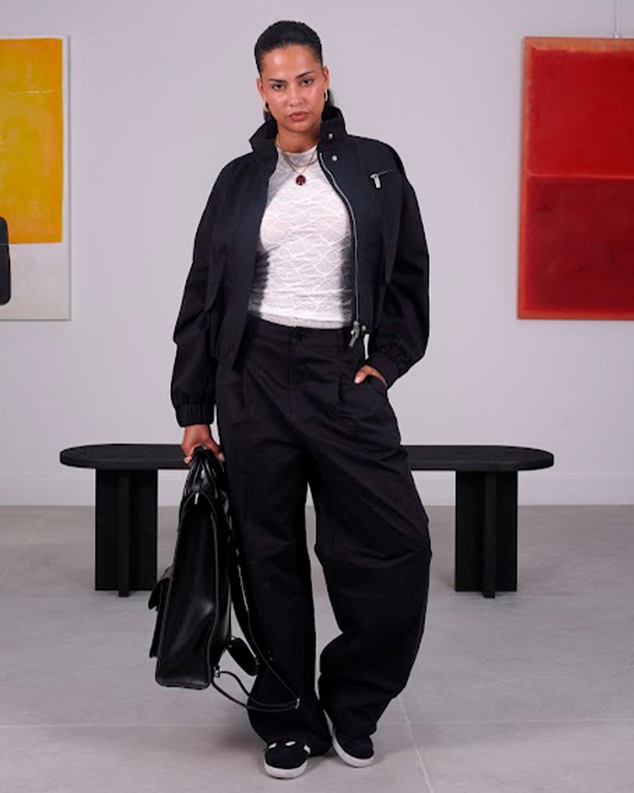 BALLOON TAILORED PANTS