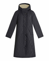 OBJAMANDA LONG QUILT COAT
