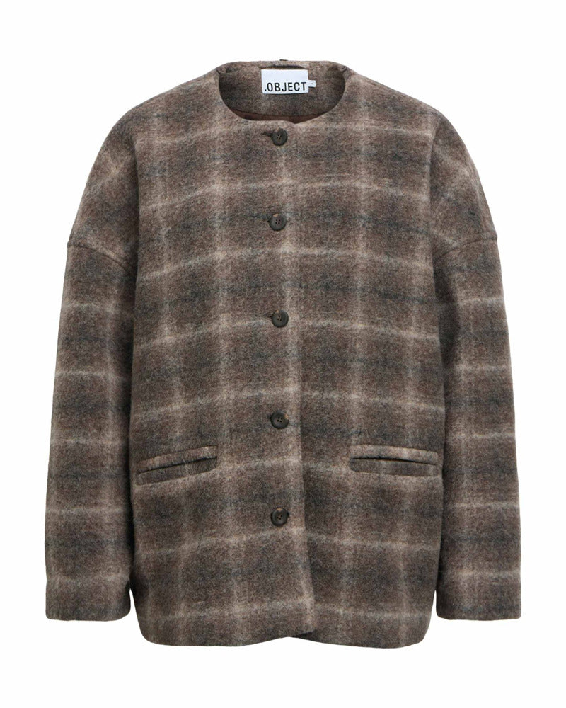 OBJMAISE SCARF JACKET