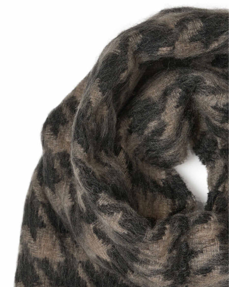 CFTHINUS HOUNDSTOOTH SCARF