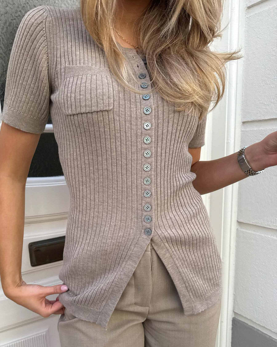 BYIC - Siaic Teddy Jacket A23664 - Light Brown