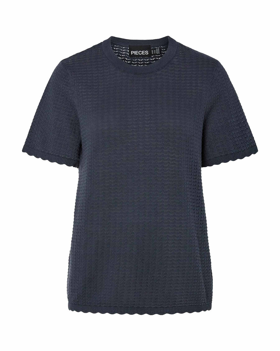PCSCOUT SS O-NECK KNIT
