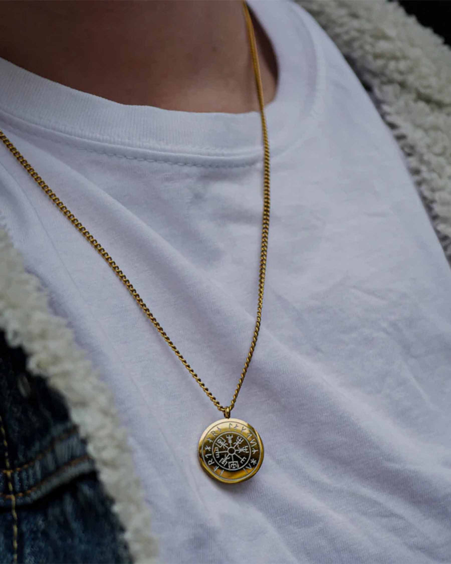 Vegvisir necklace