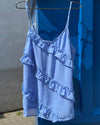 PCTWIRL FRILL STRAP TOP