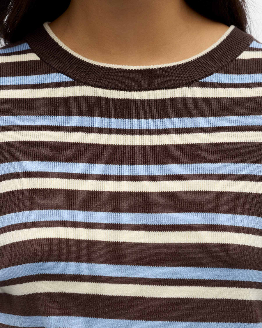OBJESTER L/S RE KNIT PULLOVER