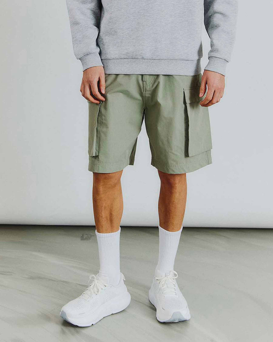 Jean cargo shorts