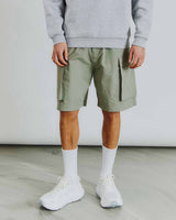Jean cargo shorts