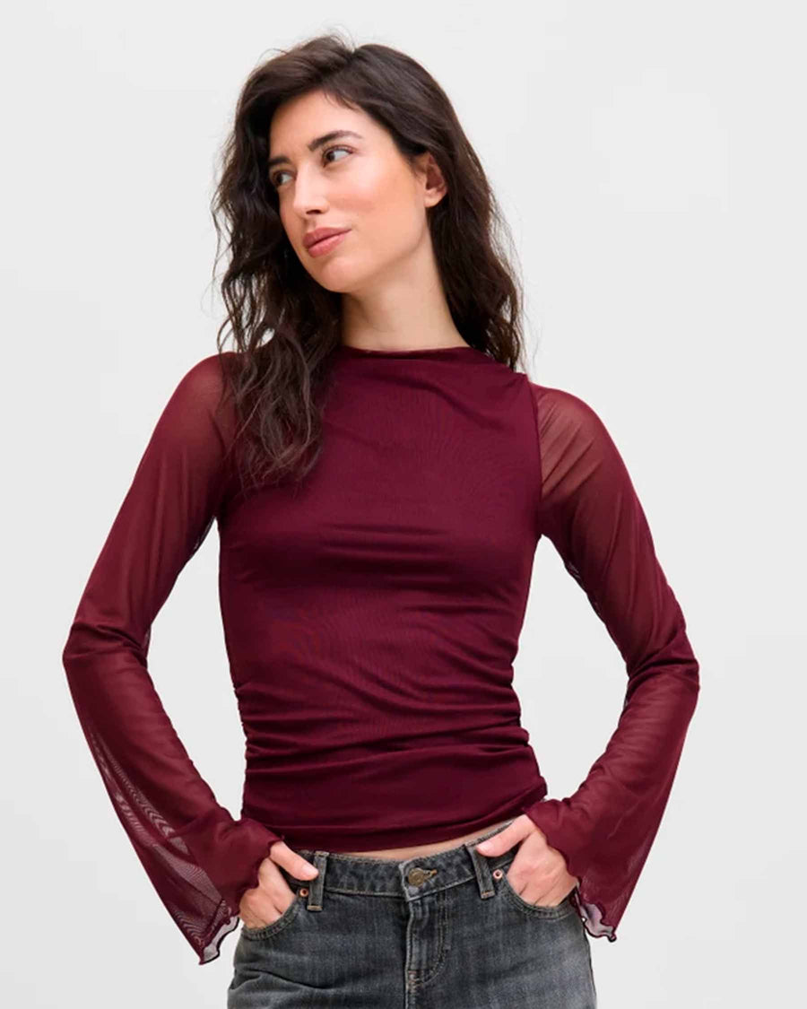 Jxminna mesh ls top