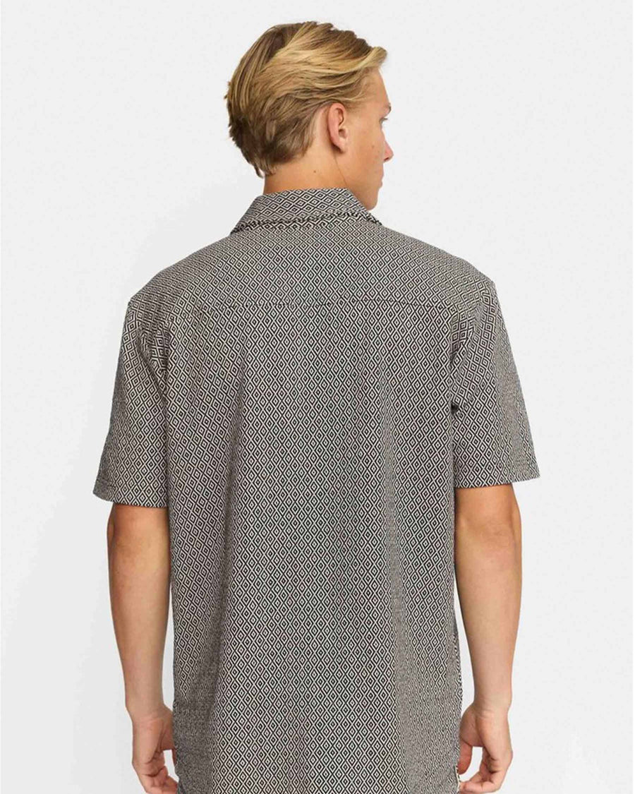 Jaquard SS Cuban Shirt