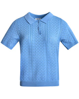 Alba ss knit polo