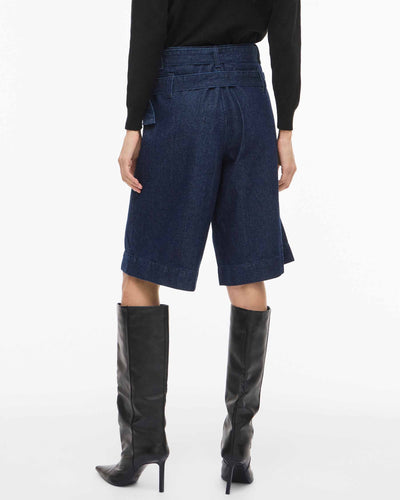 VIADONA BELTED DENIM SHORTSThumbnail 
