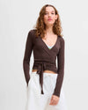 JXLUNA WRAP LS CARDIGAN