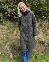 OBJAMANDA LONG QUILT COAT