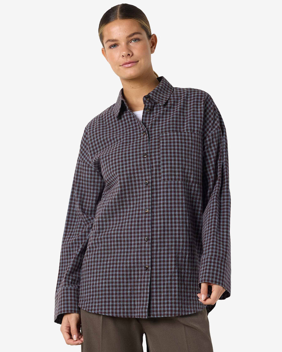 NMHAILEY ZOE CHECK SHIRT