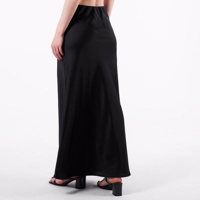 Valery satin skirtThumbnail 