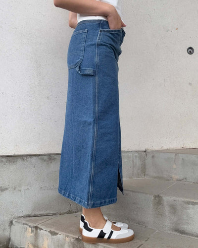 WOMENS CARPENTER DENIM SKIRTThumbnail 