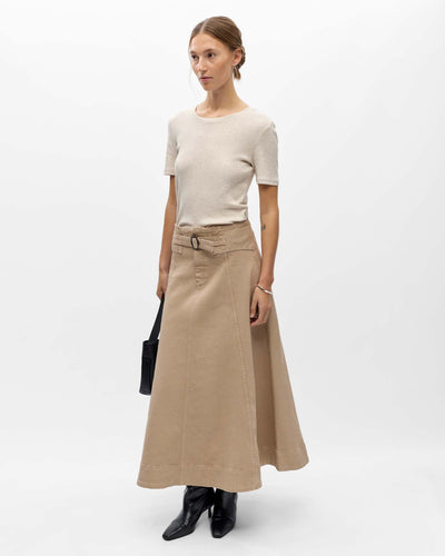 OBJSINA HW LONG A-SHAPE SKIRTThumbnail 