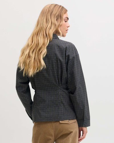 JXVIOLA POPLIN WRAP TIE SHIRTThumbnail 