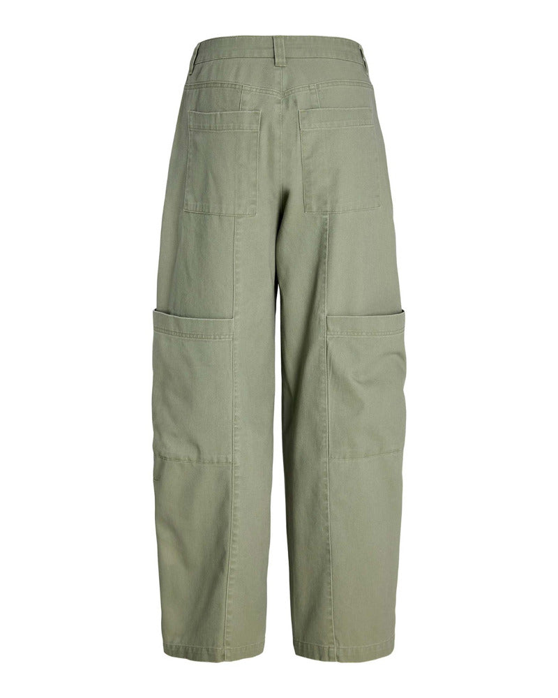 JXRINA FRAY BARREL CARGO PANT