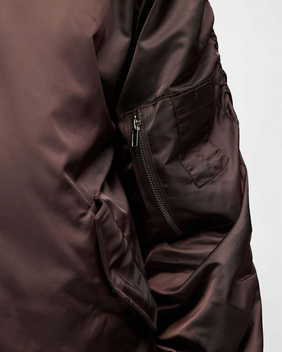 Objmary oversize bomber jacket