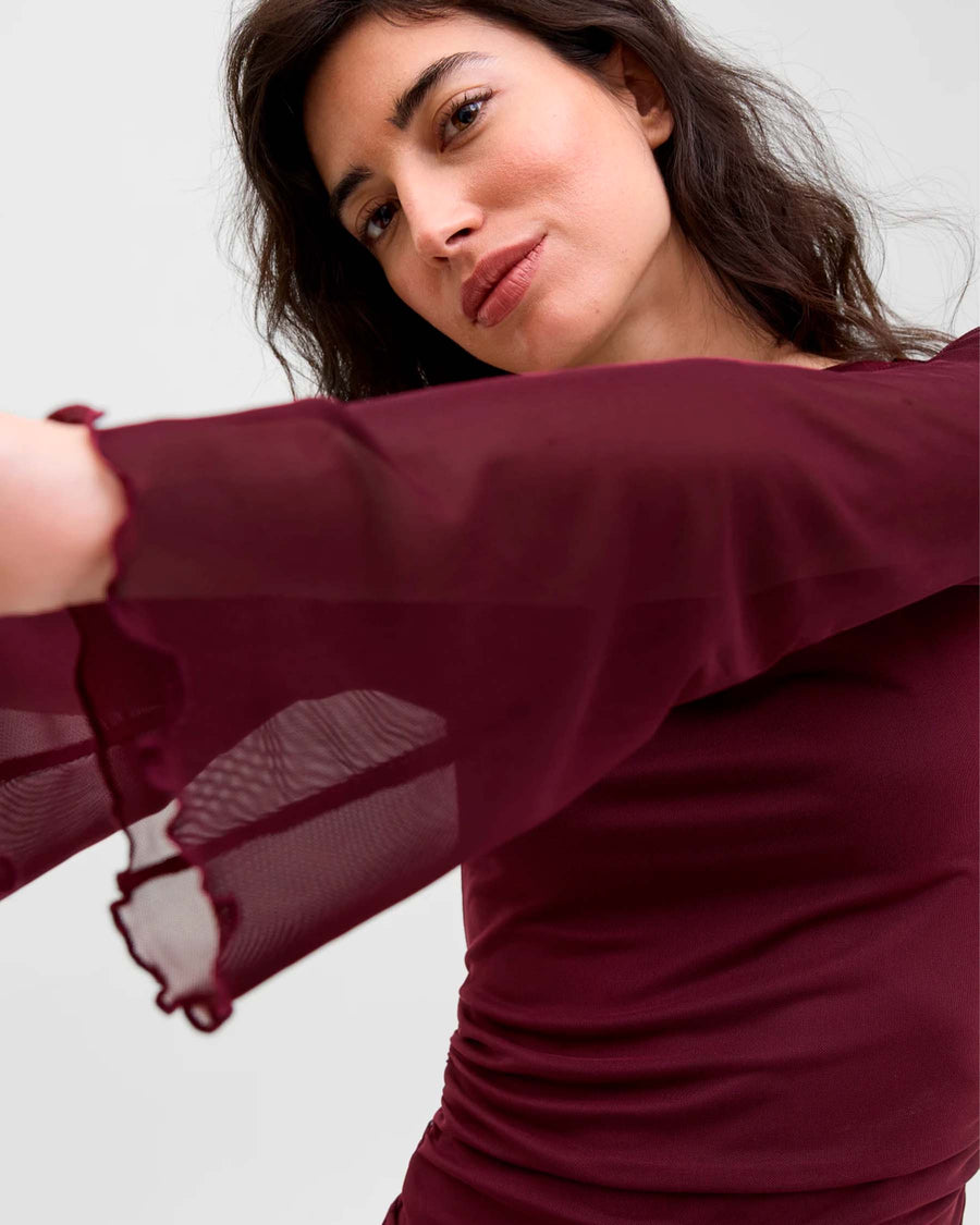 Jxminna mesh ls top