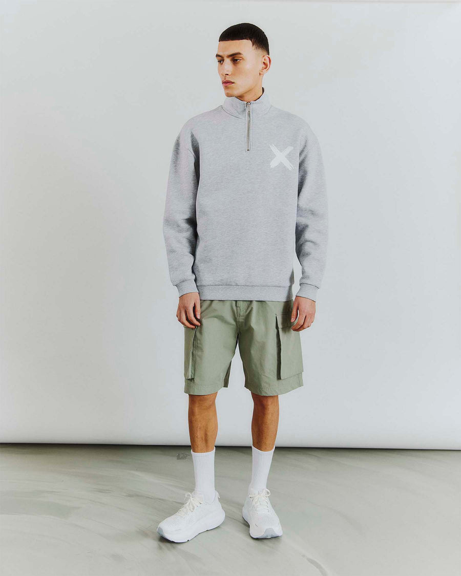 Jean cargo shorts