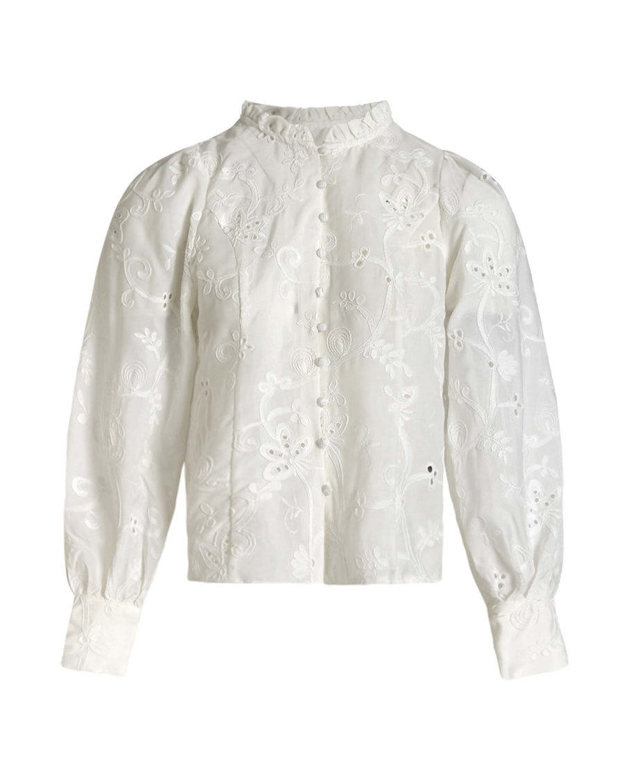 Lunina embroidery blouse