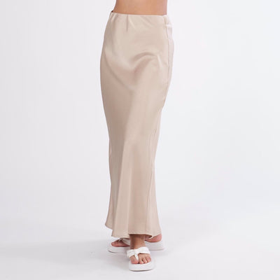 Valery satin skirtThumbnail 