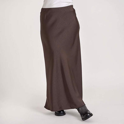 Valery satin skirtThumbnail 