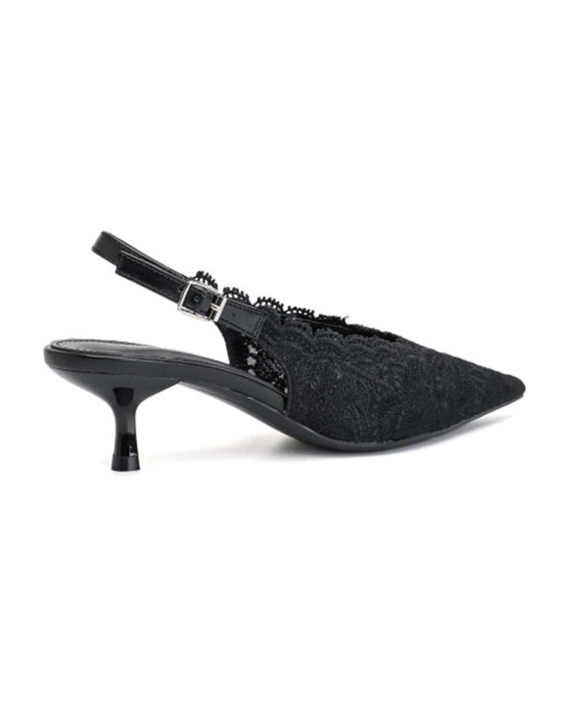 Masey lace heels