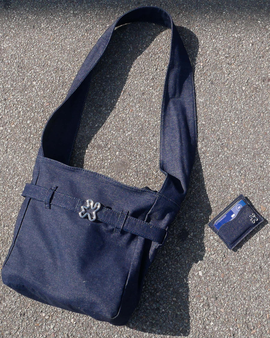Denim crossbody